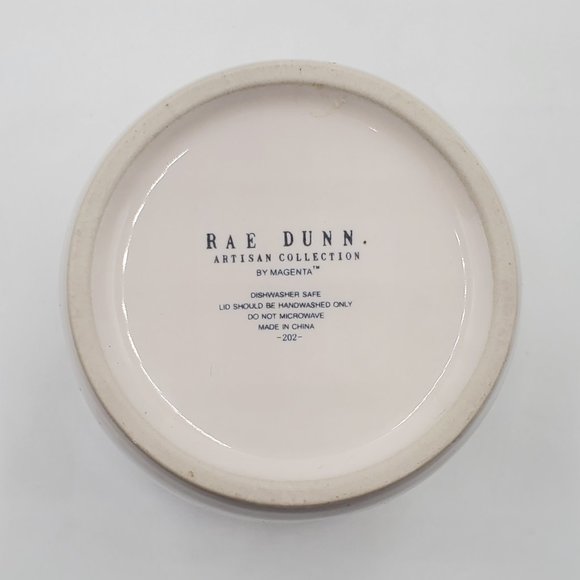 Rae Dunn PEPPERMINT Lidded Canister - Picture 7 of 12